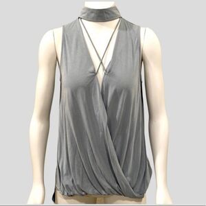 💥She+Sky Sexy Stylish Choker Flowy Tunic Top